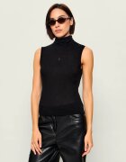 Patrizia Pepe Top | Slim Fit | cu adaos de mătase și cașmir