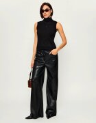 Patrizia Pepe Top | Slim Fit | cu adaos de mătase și cașmir