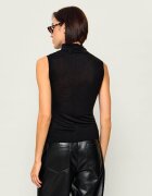 Patrizia Pepe Top | Slim Fit | cu adaos de mătase și cașmir