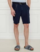 PAUL&SHARK Pantaloni scurți chino | regular fit | cu adaos de in