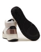 Pepe Jeans London Sneakers Kore Basket cu adaos de piele