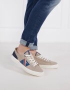 Pepe Jeans London Teniși ALLEN FLAG cu adaos de piele