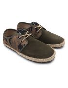 Pepe Jeans London Teniși TOURIST CLAIC CAMO cu adaos de piele