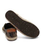 Pepe Jeans London Teniși TOURIST CLAIC CAMO cu adaos de piele
