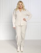 PERSONA BY MARINA RINALDI Cardigan MOKA plus size | Regular Fit cu adaos de lână