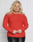 PERSONA BY MARINA RINALDI Pulover ACRONIMO plus size | Regular Fit cu adaos de lână și cașmir