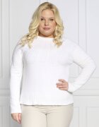 PERSONA BY MARINA RINALDI Pulover AIRONE plus size | Regular Fit cu adaos de lână și cașmir