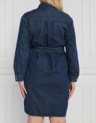 PERSONA BY MARINA RINALDI Rochie cu cordon plus size | denim