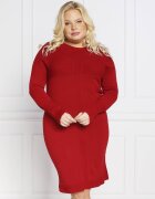 PERSONA BY MARINA RINALDI Rochie GENESI plus size cu adaos de lână