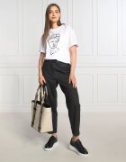 Peserico De lână pantaloni | carrot fit