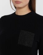 Peserico De lână rochie cu adaos de mătase