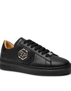 Philipp Plein De piele sneakers Strass Hexagon