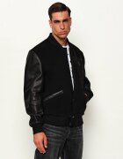 Philipp Plein Geacă bomber | regular fit cu adaos de piele