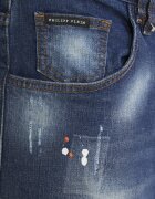 Philipp Plein Pantaloni scurți | Regular Fit | denim