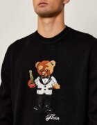 Philipp Plein Pulover Teddy Bear | regular fit cu adaos de lână
