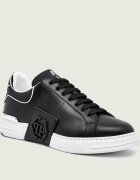 Philipp Plein Teniși din piele Hexagon AABS