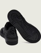 Philipp Plein Teniși din piele Mix Strass Cocco