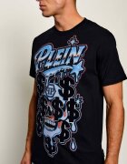 Philipp Plein Tricou Dollar Dripping Skull | regular fit