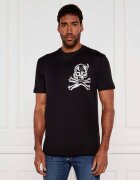 Philipp Plein Tricou Skull & Bones | Regular Fit
