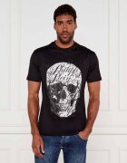 Philipp Plein Tricou Skull Coursive | Regular Fit
