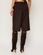 Pinko Bermude Merlot | Relaxed fit cu adaos de lână