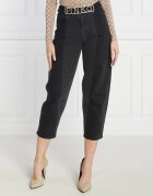 Pinko Blugi MADDIE BELT MOM FIT DENIM BLA | Regular Fit