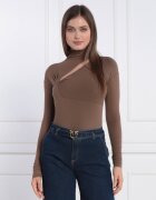Pinko Bluză | Slim Fit cu adaos de cașmir