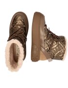 Pinko Bocanci Yoko 19 | shearling cu adaos de piele