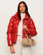 Pinko Cufăr Bowling Bag Horizontal Imitati | shearling cu adaos de piele