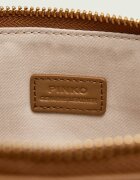 Pinko Cufăr Bowling Bag Horizontal | piele întoarsă