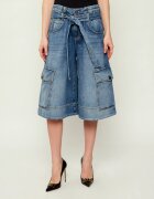 Pinko De blugi bermude Blonde | Loose fit