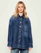 Pinko De blugi cămașă Olivastro | Oversize fit