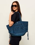 Pinko De blugi geantă shopper + borsetă CLASSIC SANGALLO
