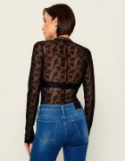 Pinko De dantelă body Lambrusco | Slim Fit