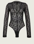 Pinko De dantelă body Lambrusco | Slim Fit