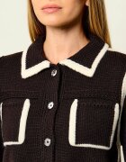 Pinko De lână cardigan New Sulcis | Cropped Fit