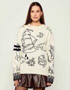 Pinko De lână pulover Andros | Loose fit