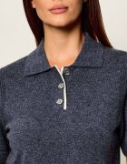 Pinko De lână pulover Gorgona | Cropped Fit cu adaos de cașmir