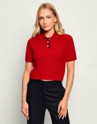 Pinko De lână pulover Gorgona | Cropped Fit cu adaos de cașmir
