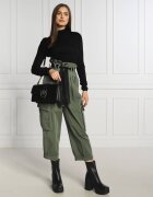 Pinko de lână pulover negroni lupetto | slim fit cu adaos de cașmir