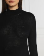 Pinko de lână pulover negroni lupetto | slim fit cu adaos de cașmir