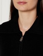 Pinko De lână rochie Nero cu adaos de cașmir