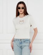 Pinko De mătase bluză Tritone | Cropped Fit