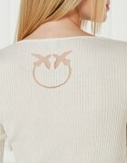 Pinko De mătase cardigan ASSIA | Slim Fit