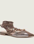 Pinko De piele balerini GIANIRA 30 | piele întoarsă