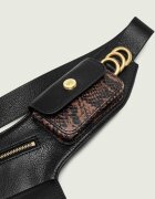 Pinko De piele borsetă Marsupio New Biker Python
