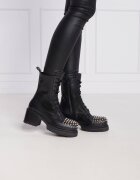 Pinko De piele botine cu toc Berio