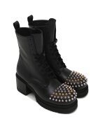 Pinko De piele botine cu toc Berio