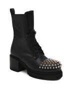 Pinko De piele botine cu toc Berio