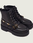 Pinko De piele botine Margaret 03